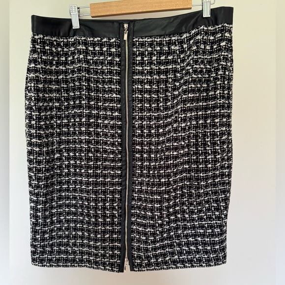 Melanie Lyne Tweed Double Zip Skirt - Picture 3 of 8